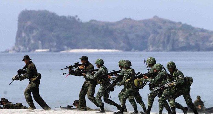 Tập trận Balikatan năm 2014. Ảnh: Inquirer