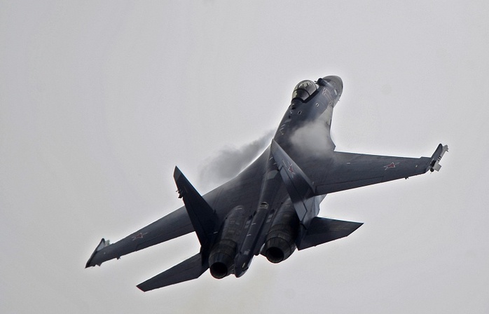 Triều Tiên đề nghị mua chiến đấu cơ Sukhoi Su-35 của Nga. Ảnh: ITAR-TASS