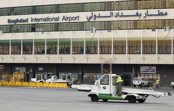 Sân bay quốc tế Baghdad. Ảnh: Reuters