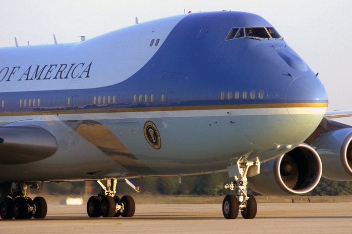 Chuyên cơ Air Force One của tổng thống Mỹ. Ảnh: The Aviationist