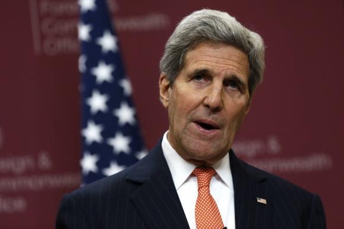 Ngoại trưởng Mỹ John Kerry có thể sắp tới Nga để thảo luận về cuộc khủng hoảng Ukraine. Ảnh: Reuters