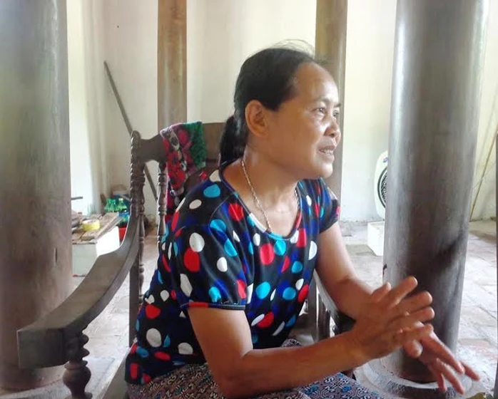  Bà Trần Thị Mai người trông coi nhà Bá Kiến 7 năm nay