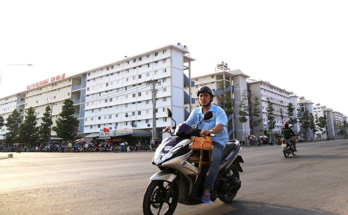 Toàn cảnh khu đô thị Hòa Lợi, nơi đang có hơn 2.400 căn hộ giá rẻ dành cho người thu nhập thấp