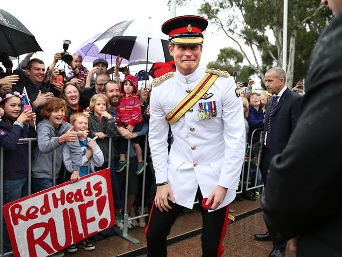 “Đại úy Harry Wales” còn được mệnh danh là “Hoàng tử bình dân”. Ảnh: News Corp Australia