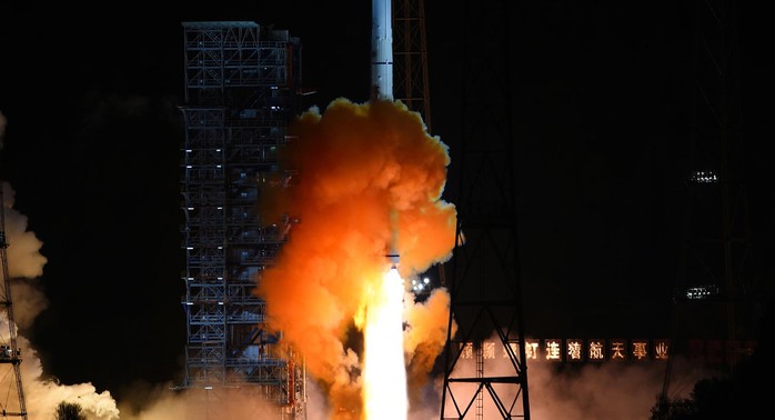 Trung Quốc cố tình phóng các vật thể lạ vào không gian để phá hoại tài sản của các quốc gia khác. Ảnh: Sputnik
