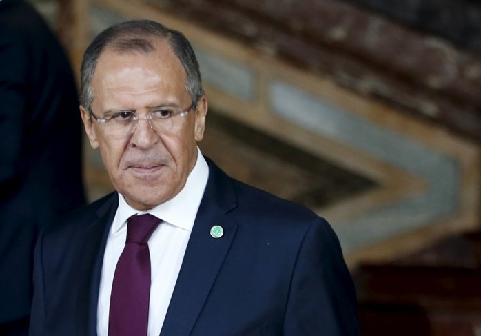 Ngoại trưởng Nga Sergei Lavrov. Ảnh: Reuters