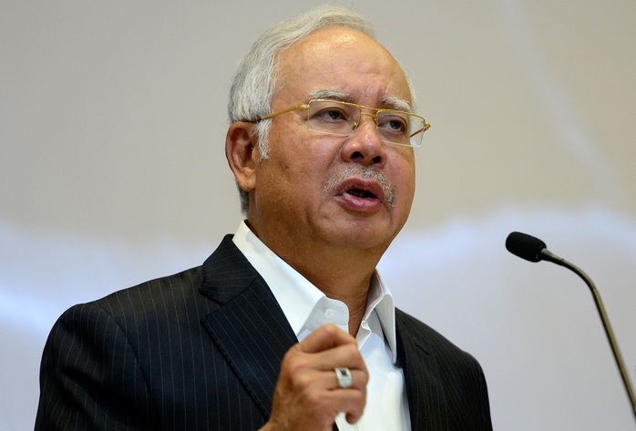 Thủ tướng Najib Razak. Ảnh: The Malaysian Insider