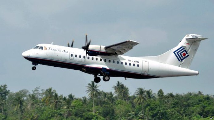 Chiếc ATR42-300 gặp nạn trong một bức ảnh chụp từ năm 2010. Ảnh: AP