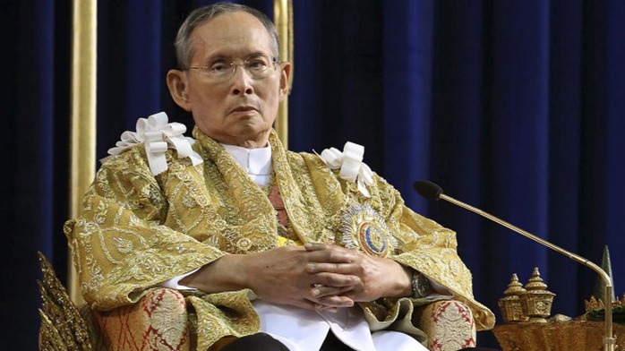 Quốc vương Thái Lan Bhumibol Adulyadej. Ảnh:  Royal Household Bureau