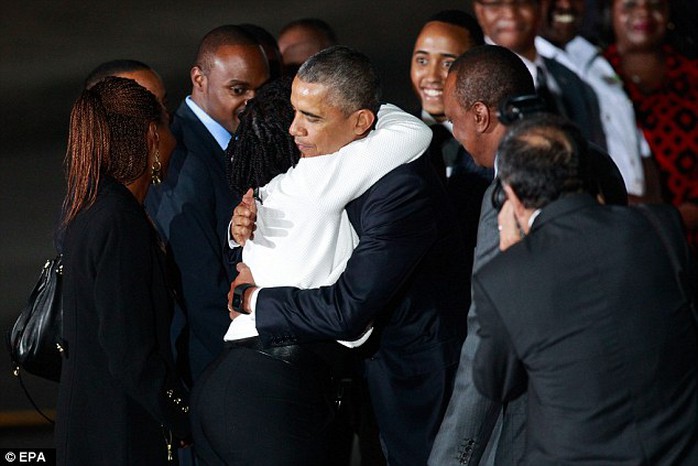 Together: Obama and Auma met when the president was a young man living in Chicago