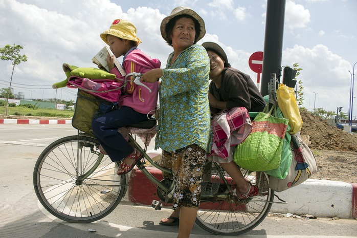 Quê ở kiên Giang, bị chồng bỏ từ khi mới mang thai đứa con thứ 2, bà Nguyễn Thị Mai lên thành phố kiếm sống và trọ ở quận 2, TP HCM