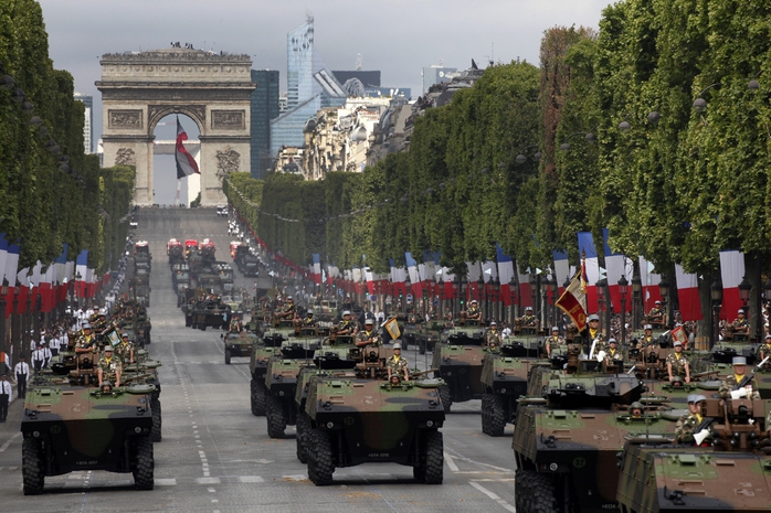 Bastille Day parade Paris France