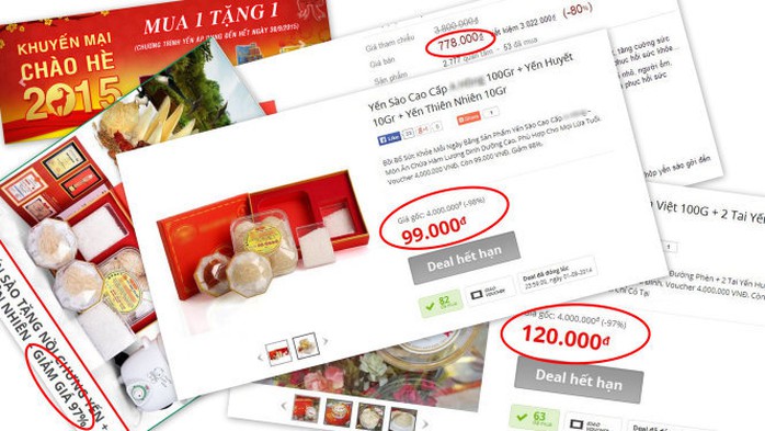 Quảng cáo lấp lửng - Ảnh: Mạnh Khang