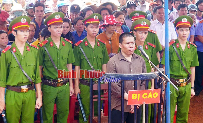 Phạm Văn Anh tại phiên tòa