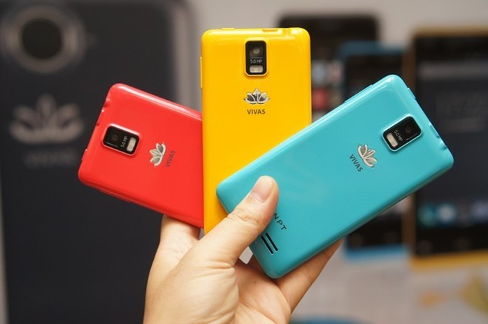 VIVAS Lotus S2 - chiếc smartphone được lắp ráp tại Việt Nam.
