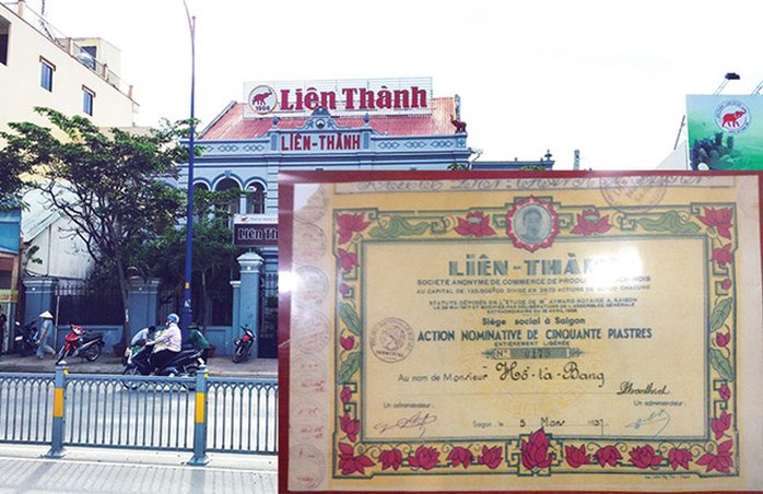 Tờ chứng khoán chụp tại Bảo tàng Hồ Chí Minh - Bến Nhà Rồng Tờ chứng khoán chụp tại Bảo tàng Hồ Chí Minh - Bến Nhà Rồng