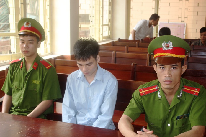 Lý Nguyễn Chung tại phiên tòa sơ thẩm TAND tỉnh Bắc Giang