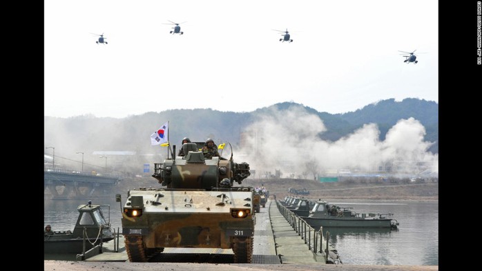 Hàn Quốc chuẩn bị tập trận và Triều Tiên lên tiếng đe dọa