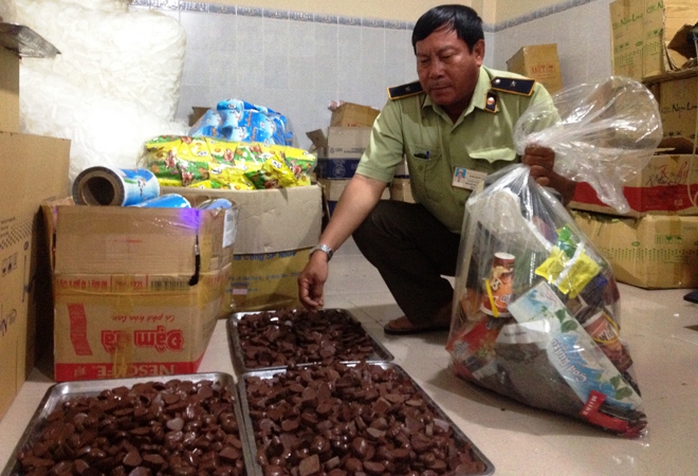 Công ty TNHH TM Ngọc Long sản xuất chocolate không có giấy chứng nhận đảm bảo điều kiện vệ sinh thực phẩm.