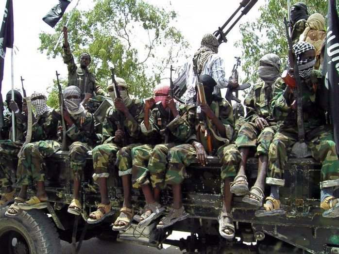Nhóm chiến binh Somali al-Shabab liên kết al-Qaeda. Ảnh: AP