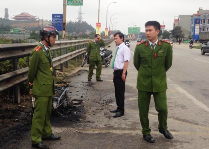 Hiện trường vụ cháy