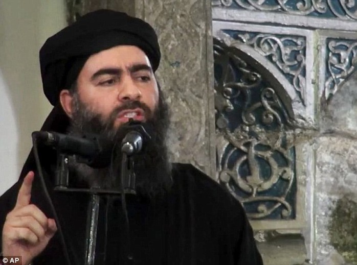 Thủ lĩnh IS Abu Bakr al-Baghdadi. Ảnh: AP