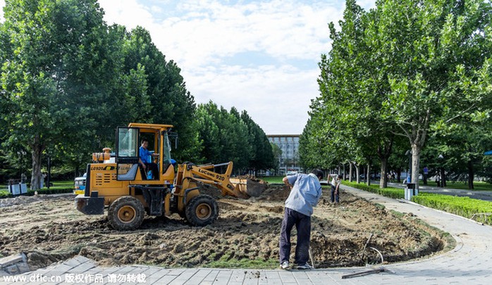 ...và sau đó biến mất ngày 21-8. Ảnh: Weibo