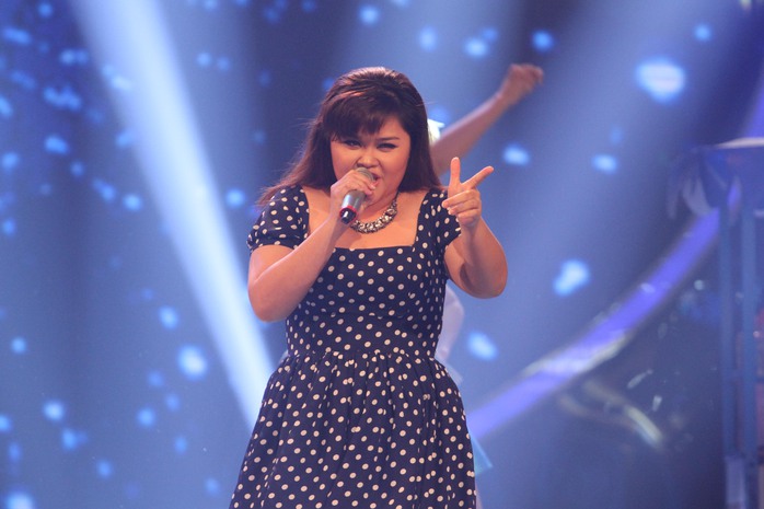 Bích Ngọc trong đêm gala Thần tượng âm nhạc Việt Nam- Vietnam Idol 2015