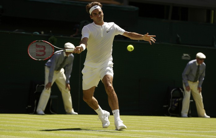 Federer nhẹ nhàng vào vòng 2