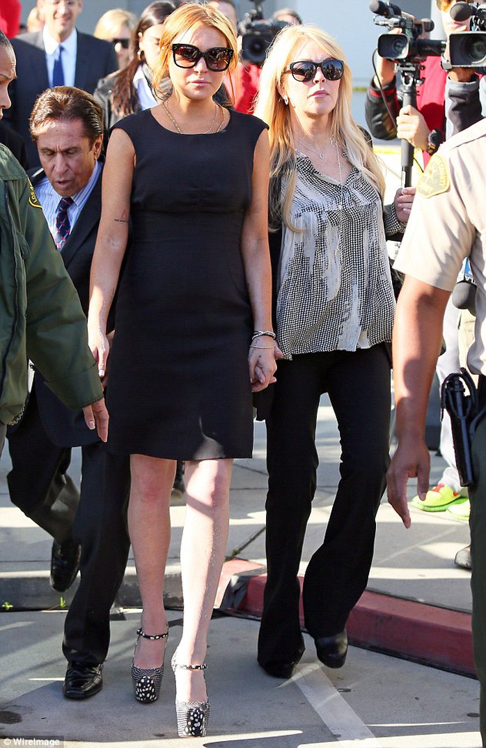 Mẹ con Lindsay Lohan