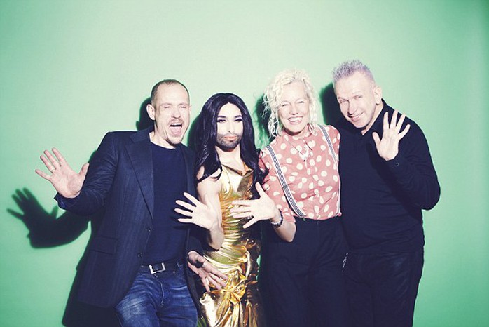 Gery Keszler, Conchita, Ellen, Jean Paul Gaultier