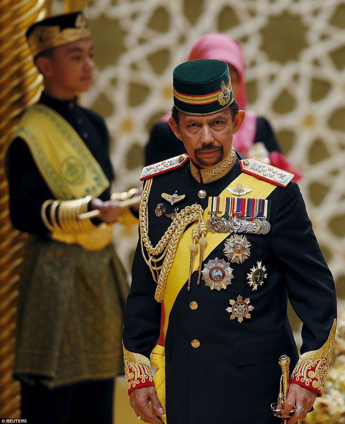 Quốc Vương Hassanal Bolkiah. Ảnh: Reuters