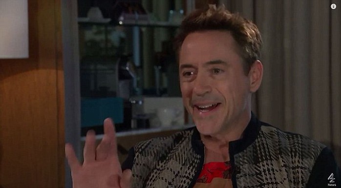 Nam diễn viên Robert Downey Jr. thoải mái nói về vai diễn trong phim mới