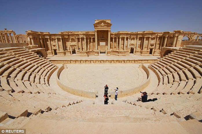 Khu di tích Palmyra của Syria đã bị IS chiếm đóng.