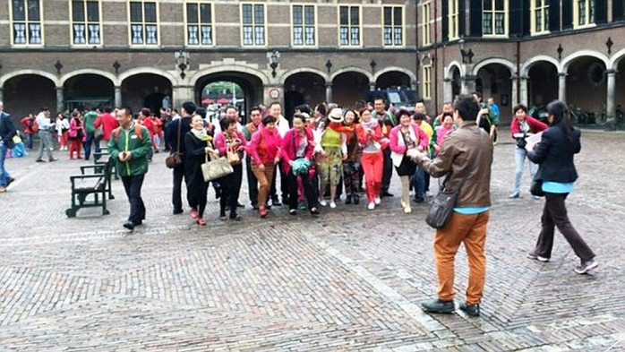 Công ty Perfect đưa 4.500 nhân viên đi du lịch tại Hà Lan. Ảnh: Daily Mail