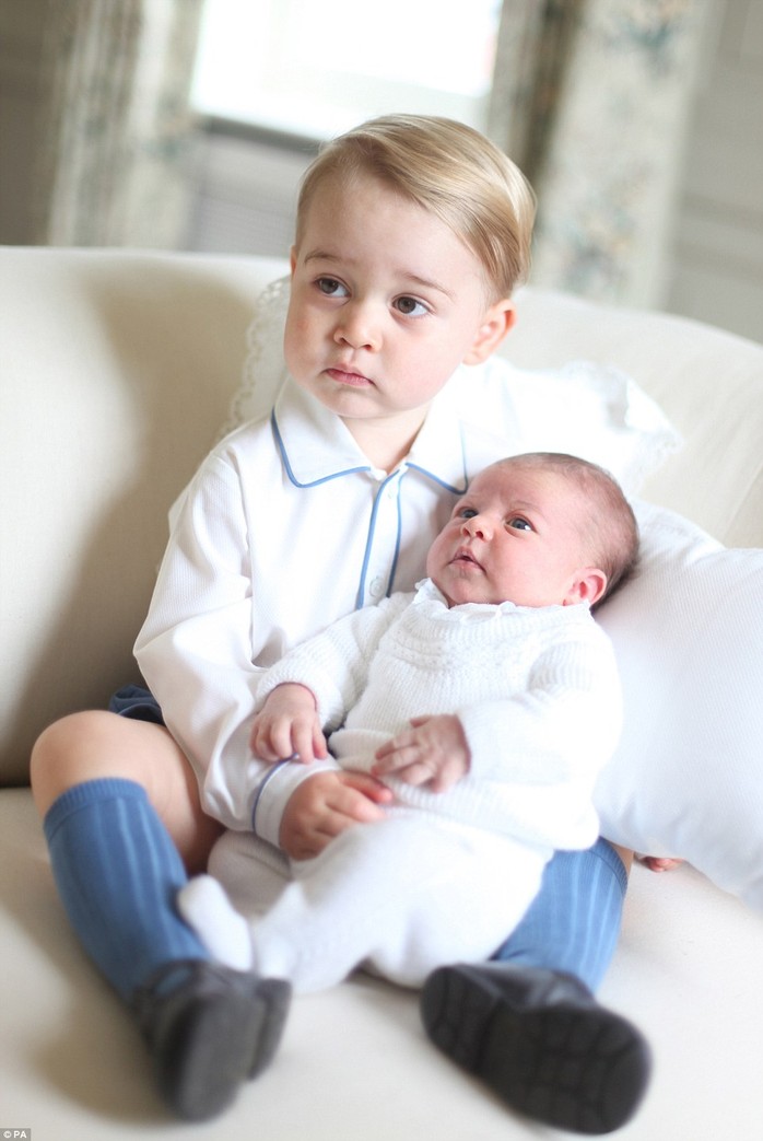 Hoàng tử và công chúa nhỏ của hoàng gia Anh