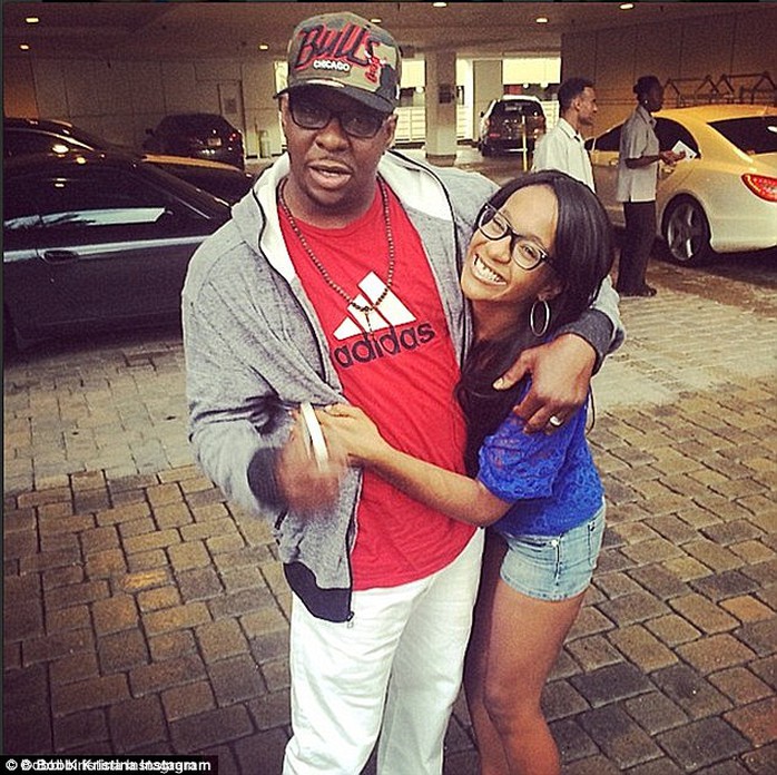 Bobbi Kristina Brown và cha cô, nam ca sĩ Bobby Brown