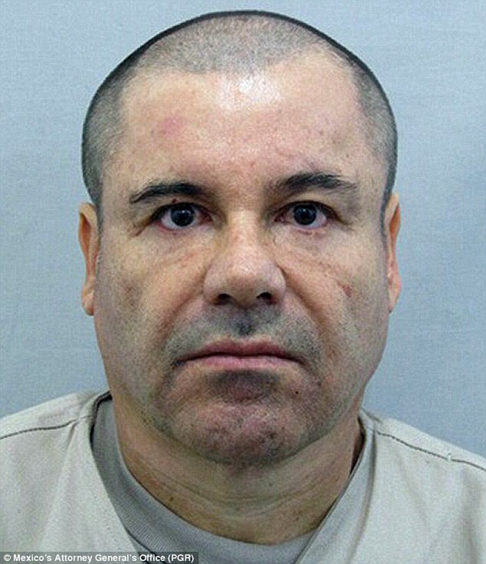 Trùm ma túy Joaquin El Chapo Guzman. Ảnh: PGR