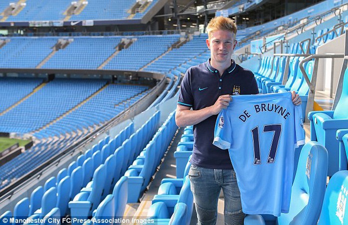 De Bruyne ra mắt Man City