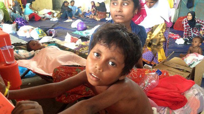Nhiều phụ nữ và trẻ em là nạn nhân của bọn buôn người từ Myanmar. Ảnh: BBC