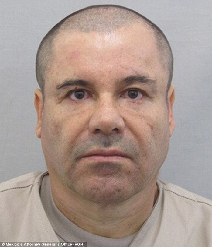 Joaquin El Chapo Guzman. Ảnh: PGR