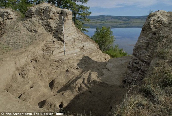 Những năm 1950 và 1960, các nhà khảo cổ học khai quật tàn tích này nhưng không phát hiện được mục đích sử dụng. Ảnh: The Siberian Times