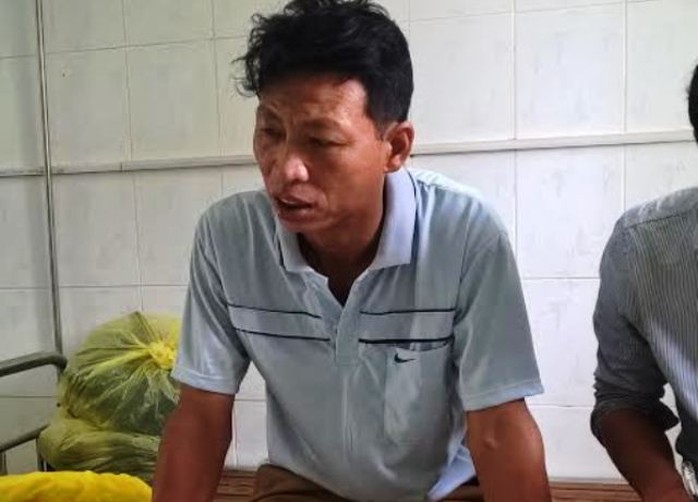 Ông Lê Văn Minh vẫn chưa hết bàng hoàng sau tai họa ập đến với gia đình mình
