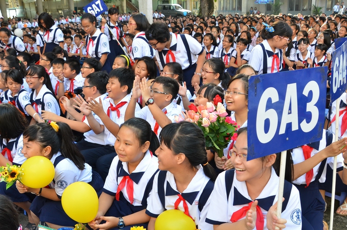 Năm nay, Trường THPT Chuyên Trần Đại Nghĩa không tổ chức thi tuyển vào lớp 6 như mọi năm  Ảnh: TẤN THẠNH