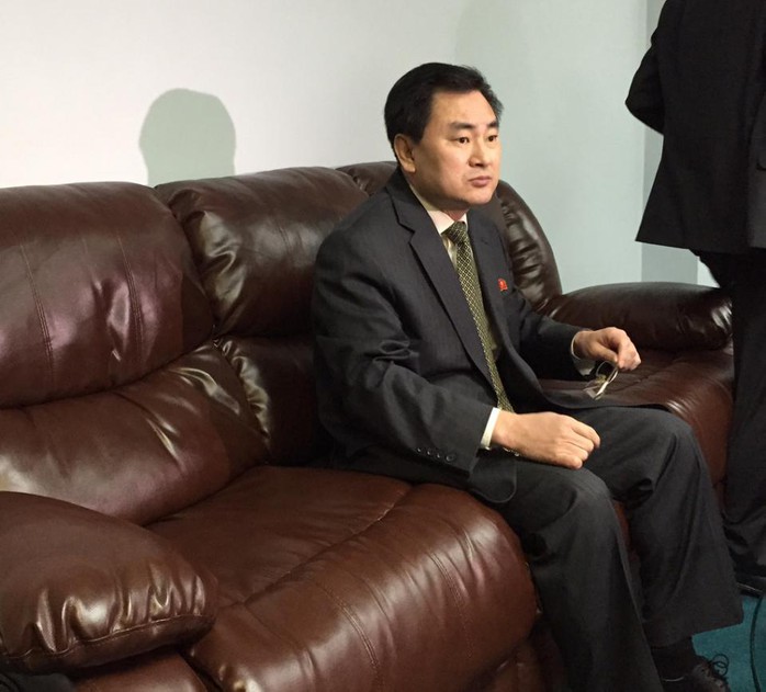 An Myong Hun, Phó đại diện thường trực của Triều Tiên tại LHQ. Ảnh: AP