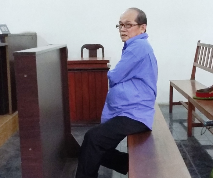 Bị cáo Huỳnh Ngọc Sương tại phiên tòa sơ thẩm sáng 8-6