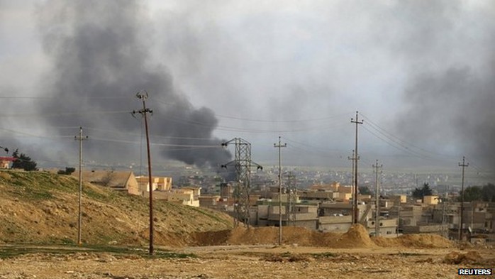 Liên quân do Mỹ dẫn đầu đã tiến hành nhiều đợt không kích chống IS