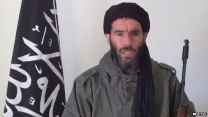 Mokhtar Belmokhtar, chiến binh người Algeria, bị cho là đã thiệt mạng. Ảnh: Reuters