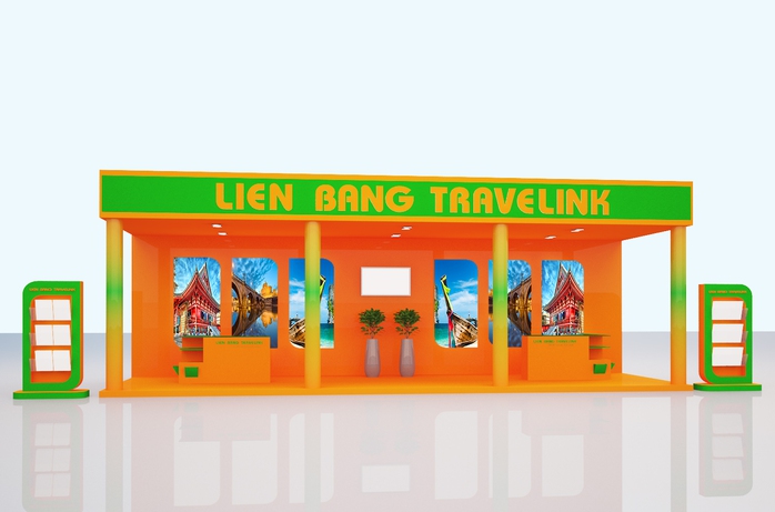 Gian hàng Lien Bang Travelink tại Ngày hội Du lịch TP HCM năm 2015