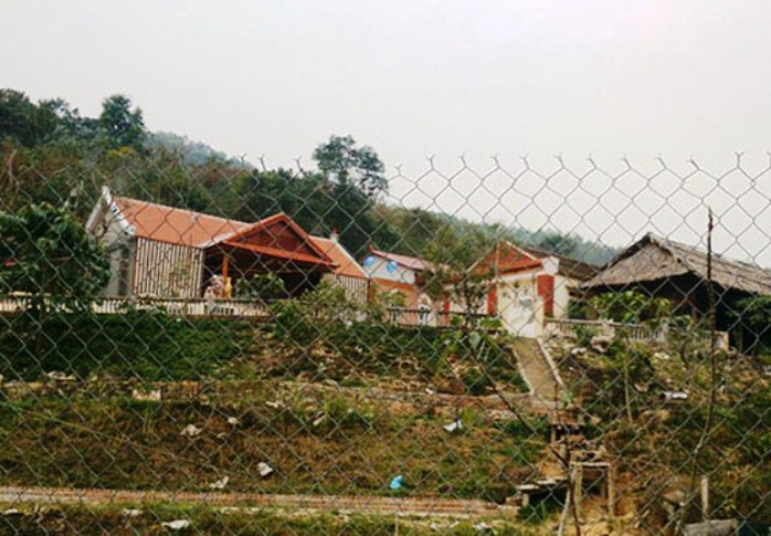 Trang trại nhà ông Bí thư Huyện ủy Thạch Thành, nơi 12 con dê cấp cho hộ nghèođi lạc vào